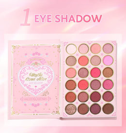 KissICON JS915 70color Allinone Makeup Book Eyeshadow Blush
