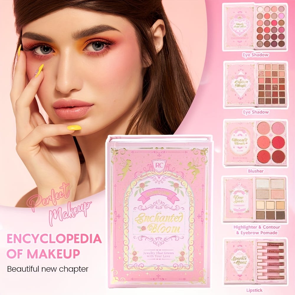 KissICON JS915 70color Allinone Makeup Book Eyeshadow Blush