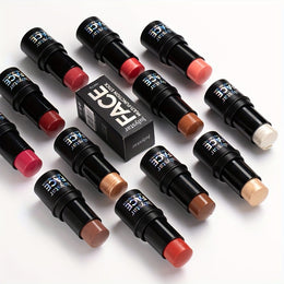 jkthpu-45 Julystar Blush Stick Matte Finish Full Coverage Berry