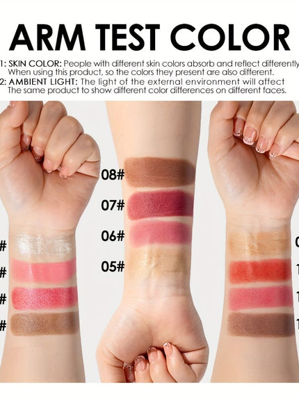 jkthpu-45 Julystar Blush Stick Matte Finish Full Coverage Berry