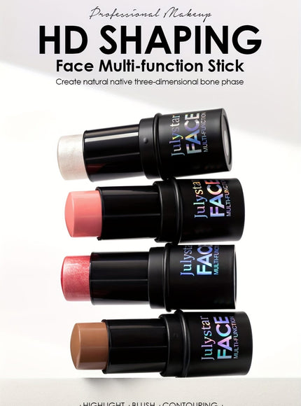 jkthpu-45 Julystar Blush Stick Matte Finish Full Coverage Berry
