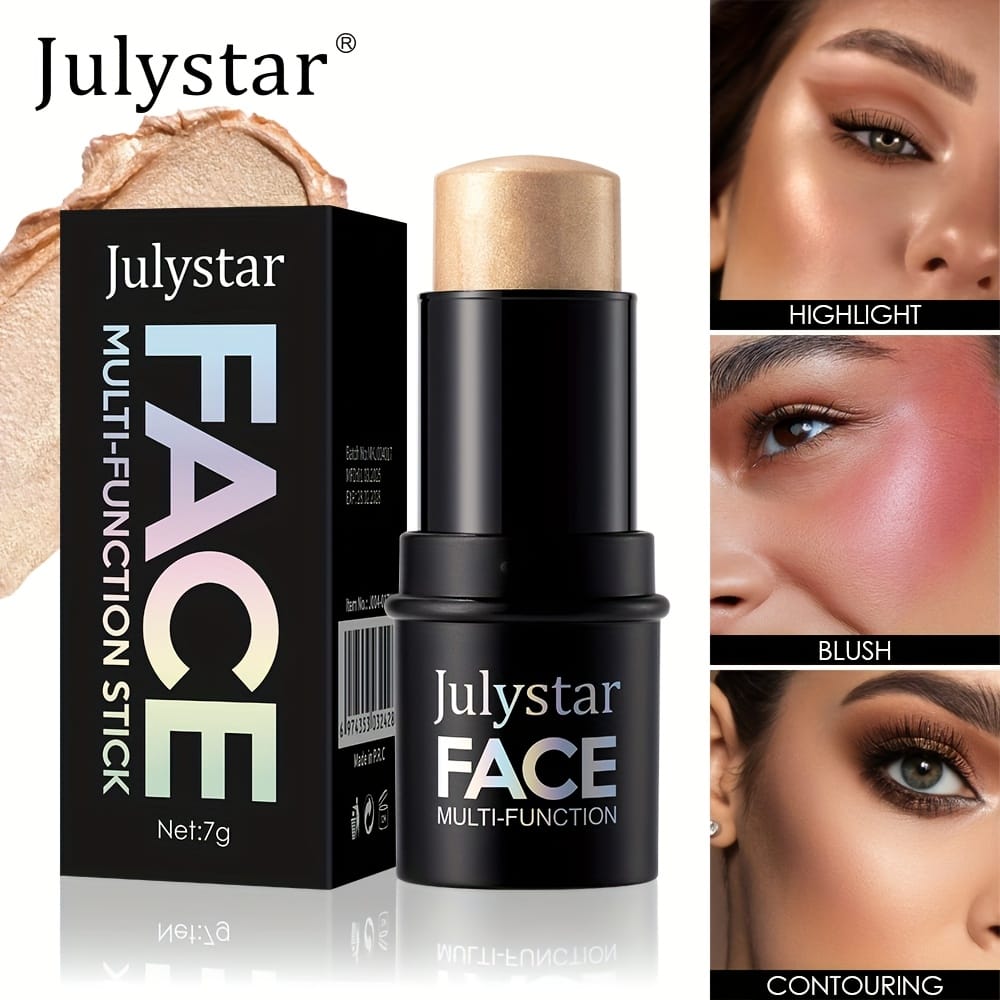 jkthpu-45 Julystar Blush Stick Matte Finish Full Coverage Berry