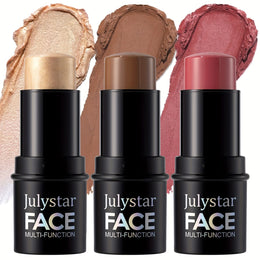 jkthpu-45 Julystar Blush Stick Matte Finish Full Coverage Berry