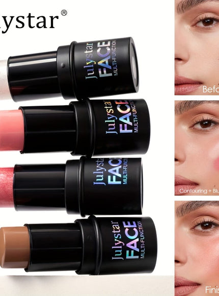 jkthpu-45 Julystar Blush Stick Matte Finish Full Coverage Berry