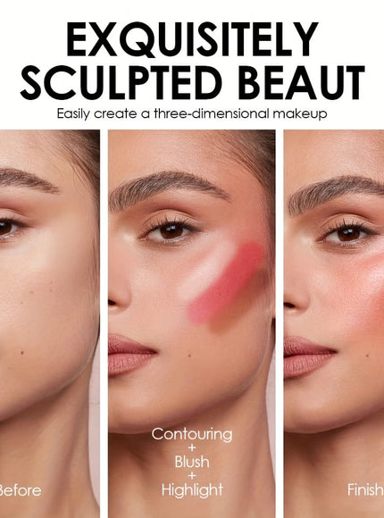 jkthpu-45 Julystar Blush Stick Matte Finish Full Coverage Berry