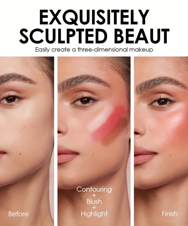 jkthpu-45 Julystar Blush Stick Matte Finish Full Coverage Berry
