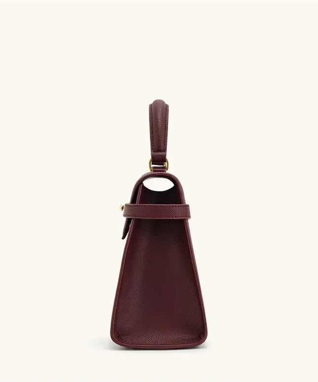 Dropshipman JW PEI Women's Handbag Elise Designer Fashion 2025 New Burgundy Handbag Large Square Crossbody Bag High-end Women's Bag