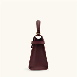 Dropshipman JW PEI Women's Handbag Elise Designer Fashion 2025 New Burgundy Handbag Large Square Crossbody Bag High-end Women's Bag