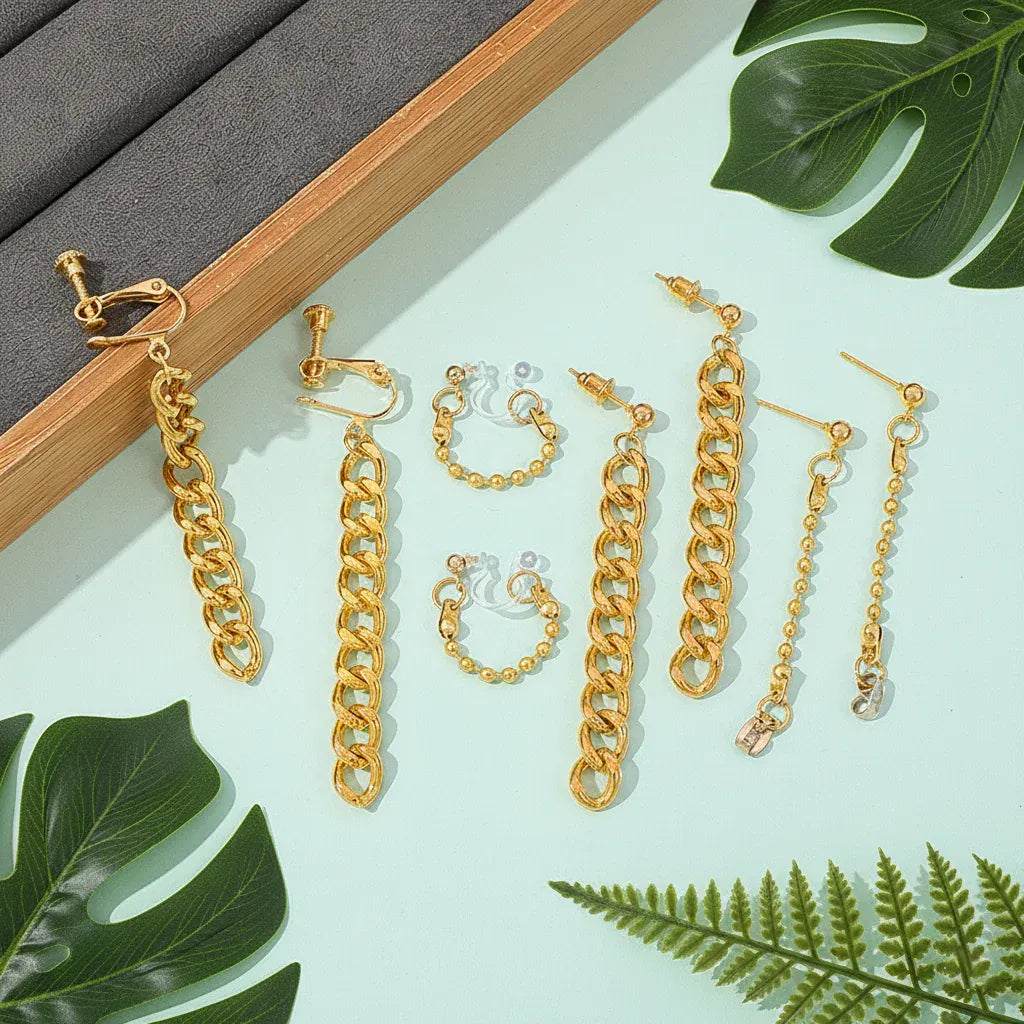 KissICON K Pop Cosplay Earrings Accessories Props Halloween Costume Party Gift