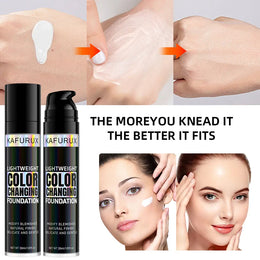 KissICON k7113E-1PC KissIcon Color Changing Foundation Base - Matte Concealer