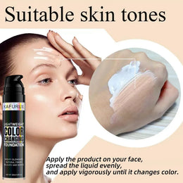 KissICON k7113E-1PC KissIcon Color Changing Foundation Base - Matte Concealer