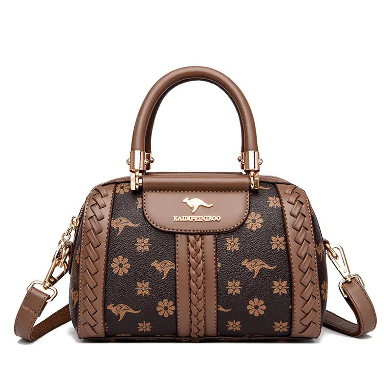 KissICON Khaki-1 Handbags Bags Designer Shoudler Shoulder Messenger Semi