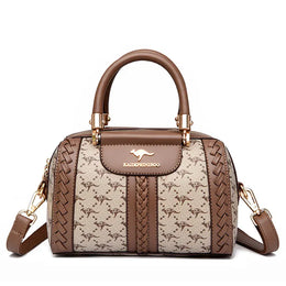 KissICON Khaki-2 Handbags Bags Designer Shoudler Shoulder Messenger Semi
