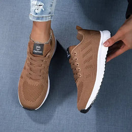 KissICON Footwear Khaki / 36 Luxury Breathable Summer Women's Fashion Sneakers