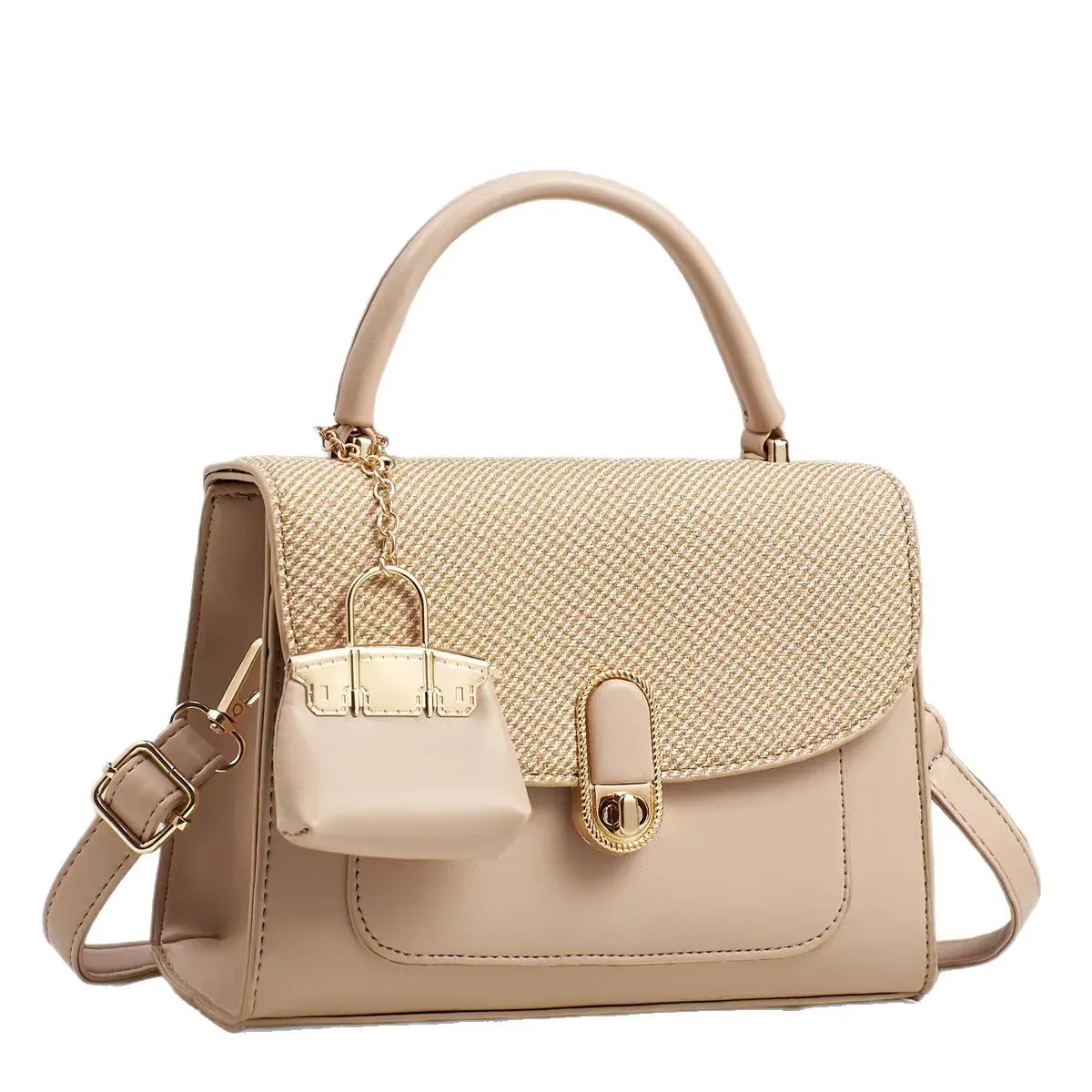 KissICON Khaki Handbags Shoulder Crossbody – Fashionable Designer Travel