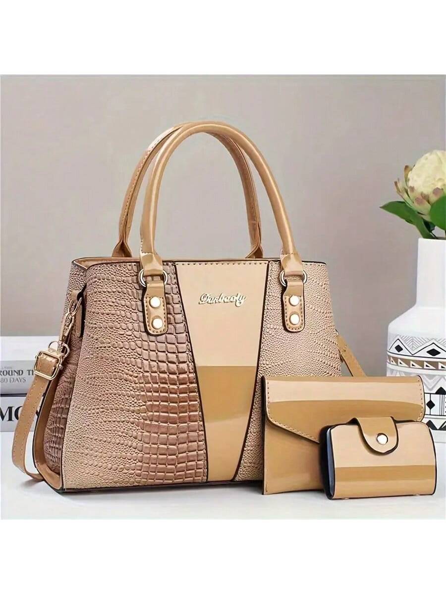 KissICON Khaki Mid Popular Foreign Trade Shoulder Crossbody