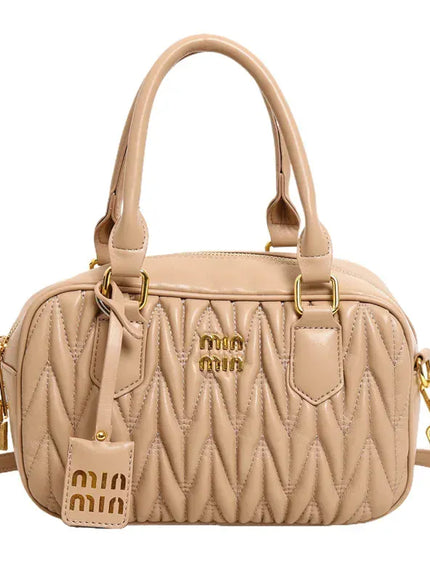 KissICON Khaki Small Square Multi-way Shoulder Crossbody – Daily Use Hand