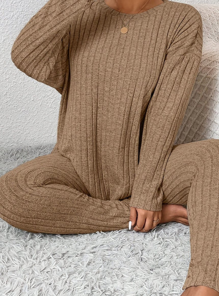 jkthpu-45 Khaki / UK 18 Autumn and Winter Large Size Slimming Long Sleeve