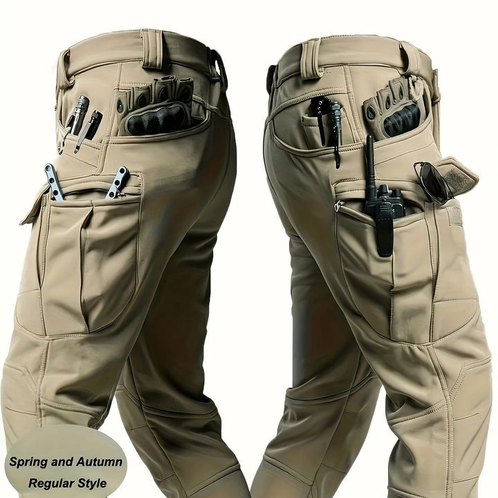 Durable MultiPocket Mens Outdoor Work  Tactical Trousers