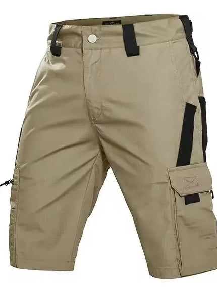 KissICON khaki / XXXL Mens Military Green Camo Work Shorts  Durable  Tactical