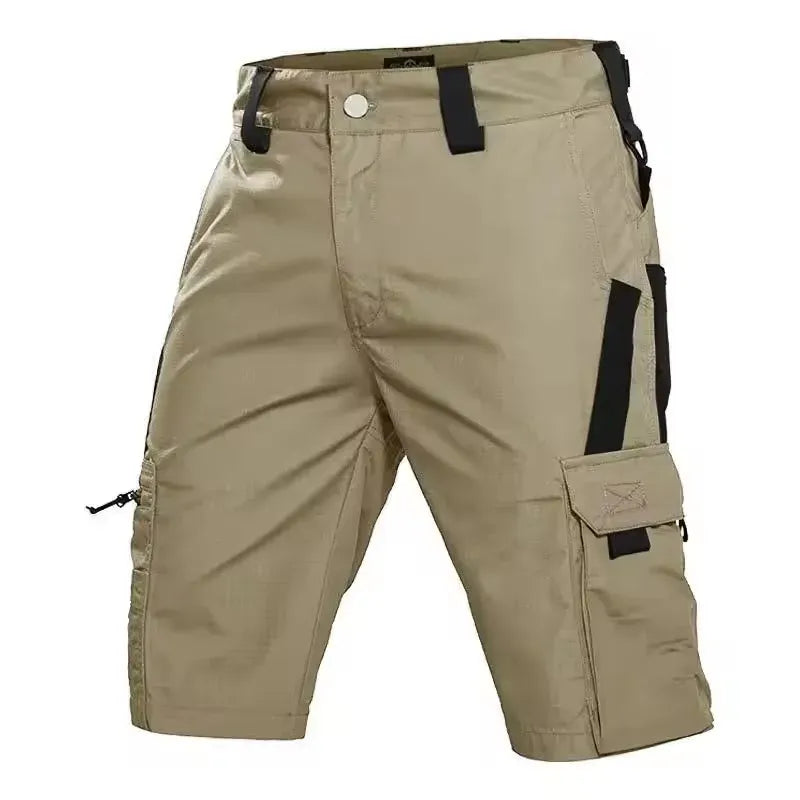KissICON khaki / XXXL Mens Military Green Camo Work Shorts  Durable  Tactical