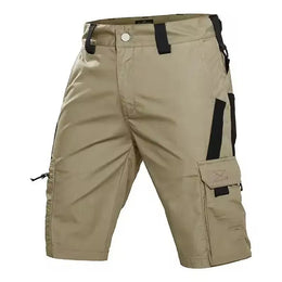 KissICON khaki / XXXL Mens Military Green Camo Work Shorts  Durable  Tactical