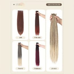 KissICON Kiss Icon 10 Strands Ombre Dreadlock Braids