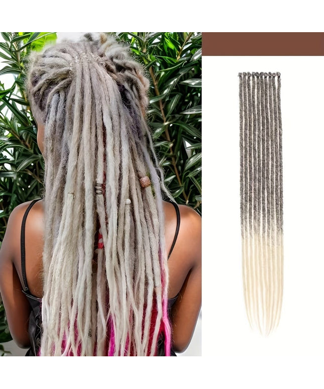 KissICON Kiss Icon 10 Strands Ombre Dreadlock Braids