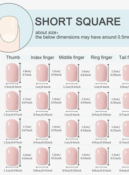 KissICON Kiss Icon 10Pcs Lemon Cartoon Press On Nails
