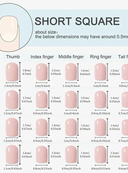 KissICON Kiss Icon 10Pcs Lemon Cartoon Press On Nails