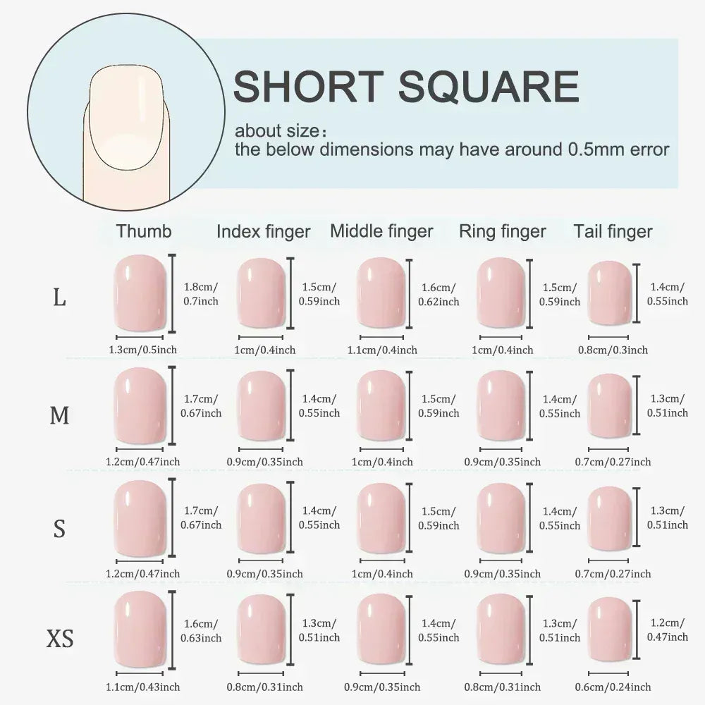 KissICON Kiss Icon 10Pcs Lemon Cartoon Press On Nails