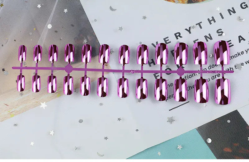 KissICON Kiss Icon 24Pcs Press On Nails - Holographic
