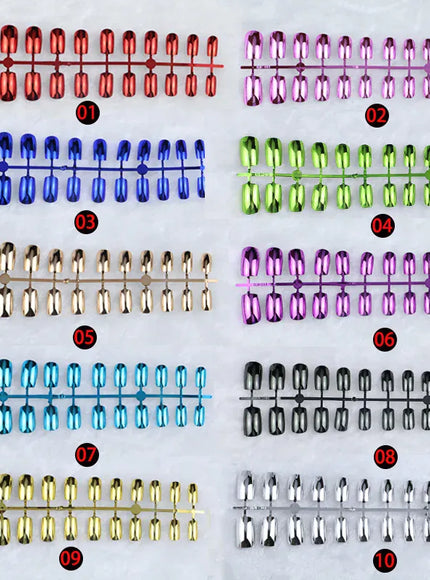 KissICON Kiss Icon 24Pcs Press On Nails - Holographic