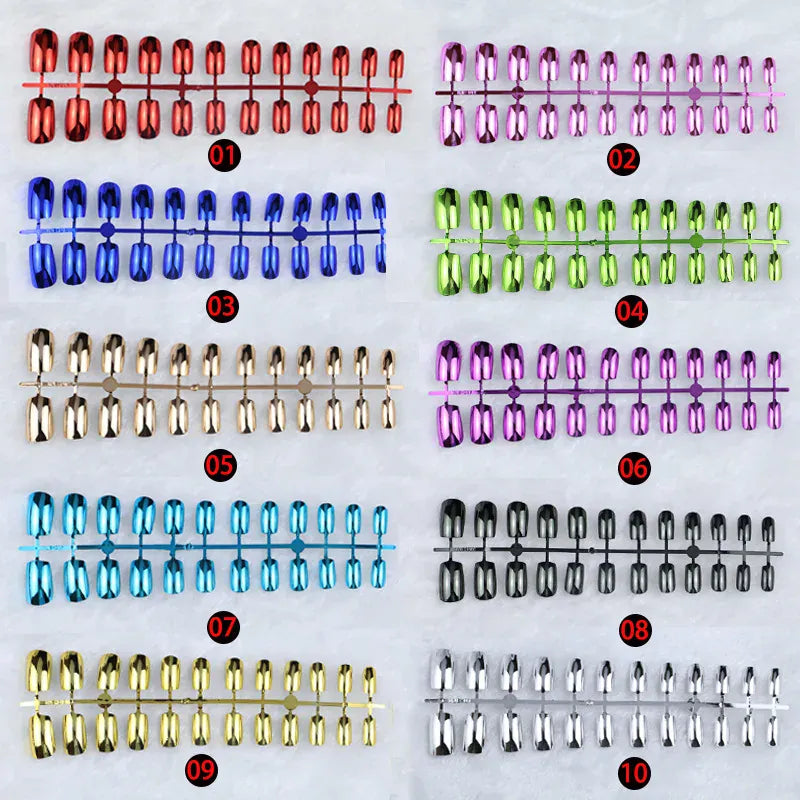 KissICON Kiss Icon 24Pcs Press On Nails - Holographic