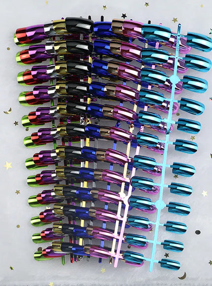 KissICON Kiss Icon 24Pcs Press On Nails - Holographic
