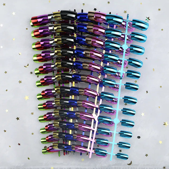 Kiss Icon 24Pcs Press On Nails - Holographic