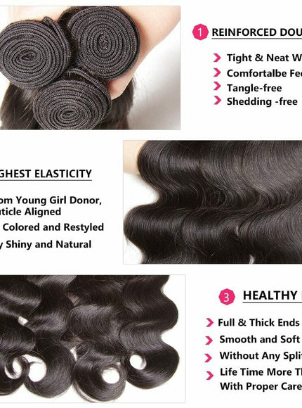 KissICON Kiss Icon Brazilian Wave Hair Extensions 3