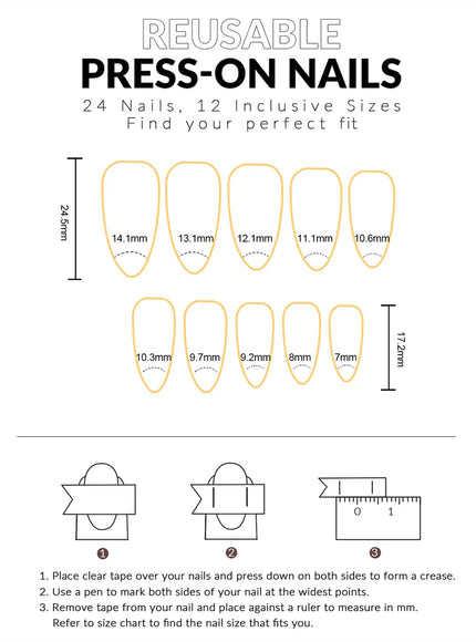 KissICON Kiss Icon Classic French 3D Flowers False Nails
