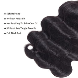 KissICON Kiss Icon Four Bundles 12A Body Wave Hair