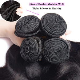 KissICON Kiss Icon Four Bundles 12A Body Wave Hair