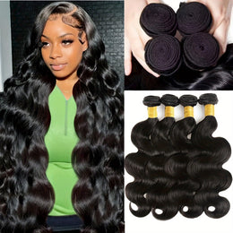 KissICON Kiss Icon Four Bundles 12A Body Wave Hair