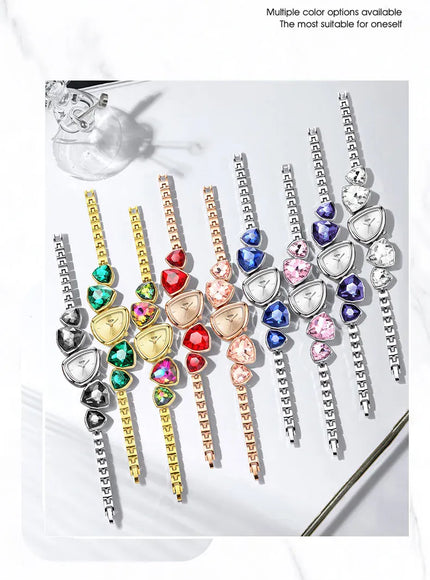 KissICON Kiss Icon GEDI Ladies Watch - Crystal Diamonds