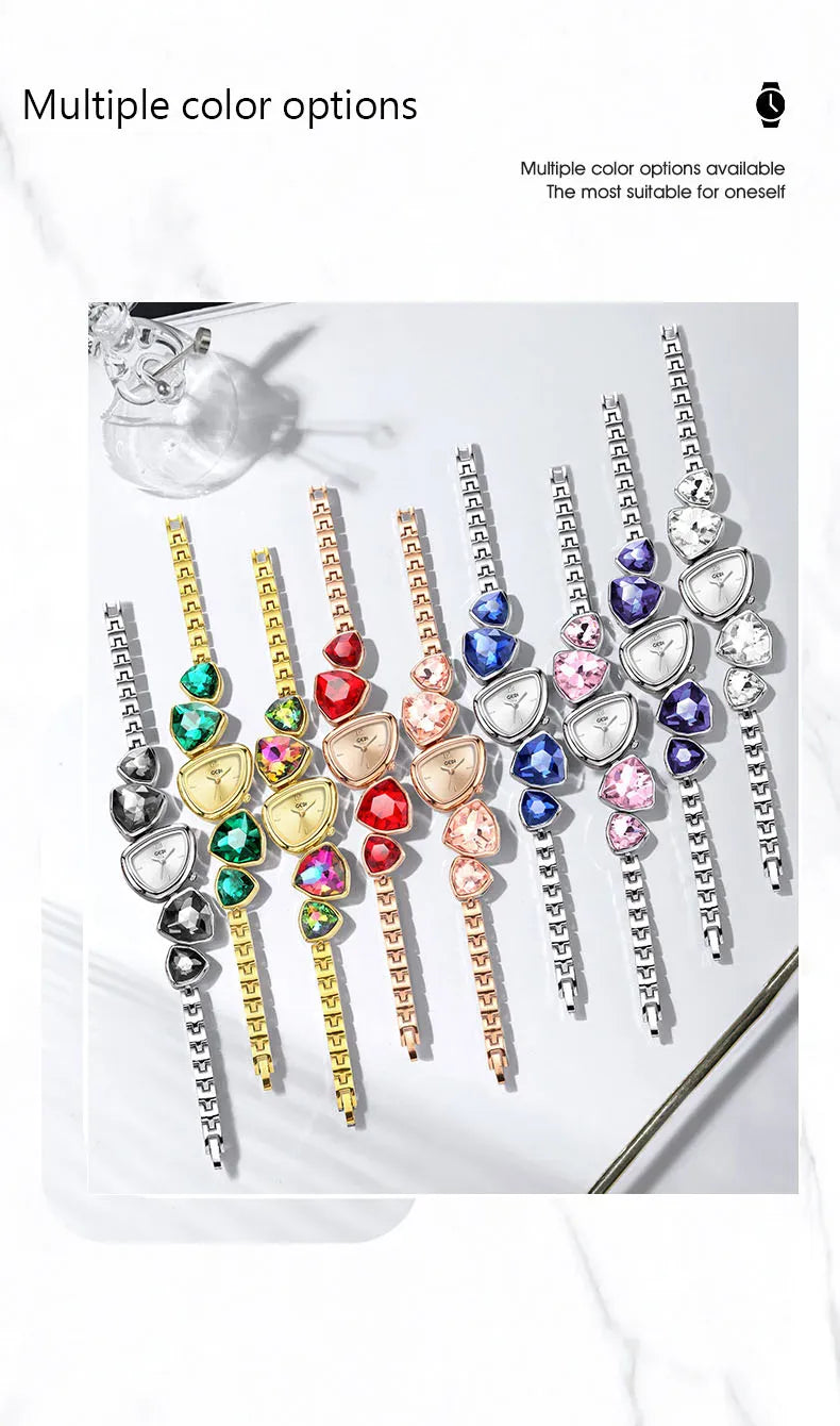 KissICON Kiss Icon GEDI Ladies Watch - Crystal Diamonds