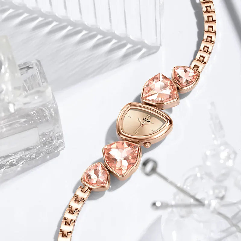 KissICON Kiss Icon GEDI Ladies Watch - Crystal Diamonds