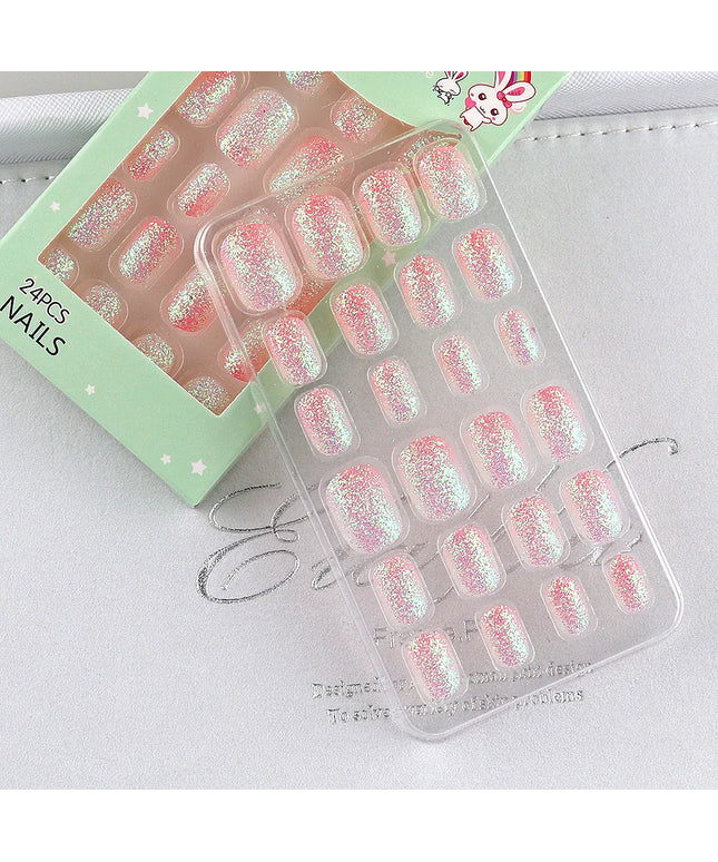 KissICON Kiss Icon Kids Press On Nails Preglue Glitter