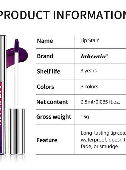 KissICON Kiss Icon Lasting Matte Lip Tint Waterproof Transferproof