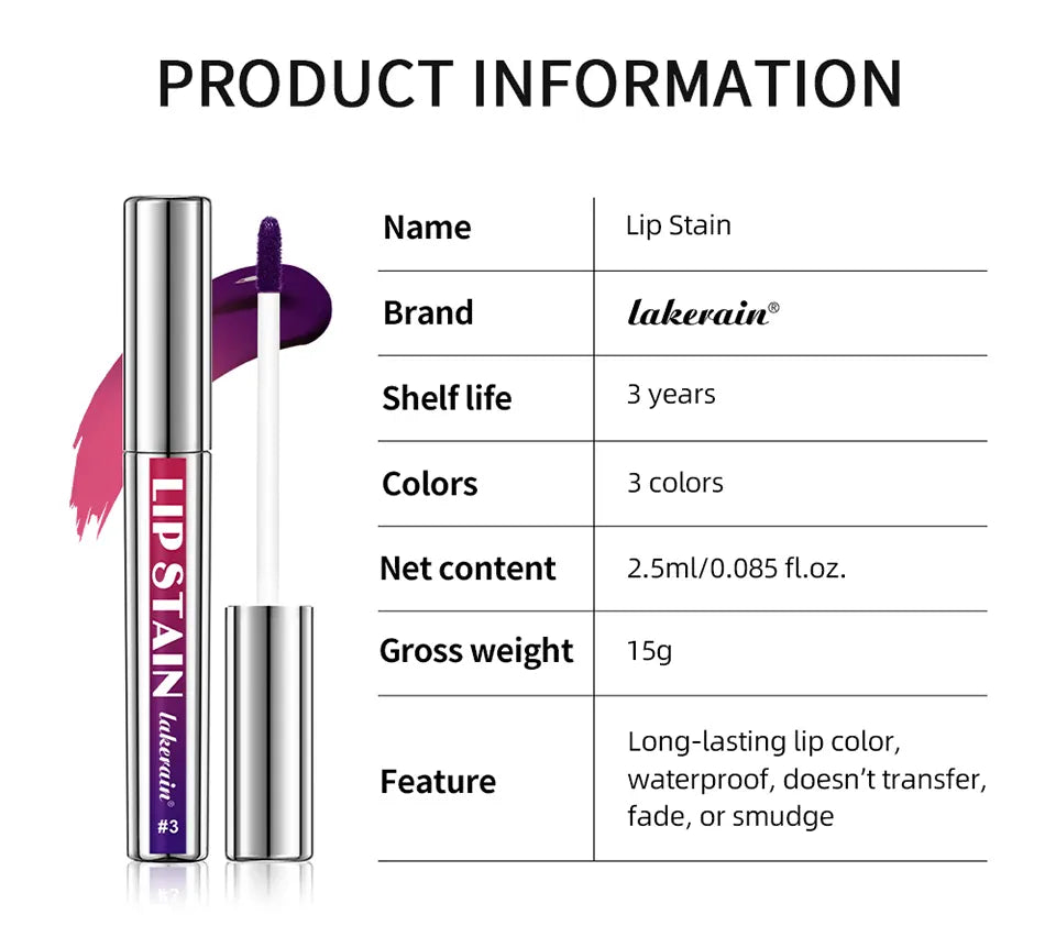 KissICON Kiss Icon Lasting Matte Lip Tint Waterproof Transferproof