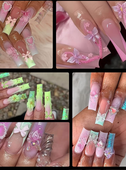 KissICON Kiss Icon Nail Art 12 Slot Boxed DIY