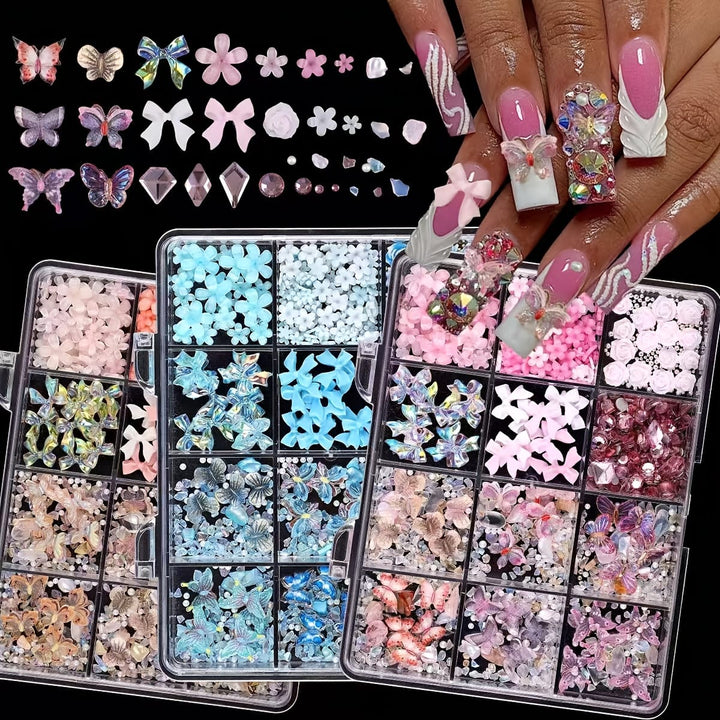 Kiss Icon Nail Art 12 Slot Boxed DIY