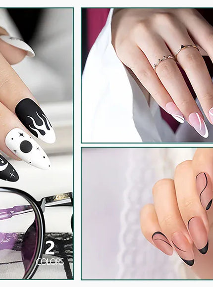 KissICON Kiss Icon Nailpop Gel Liner Polish 8ml Colors
